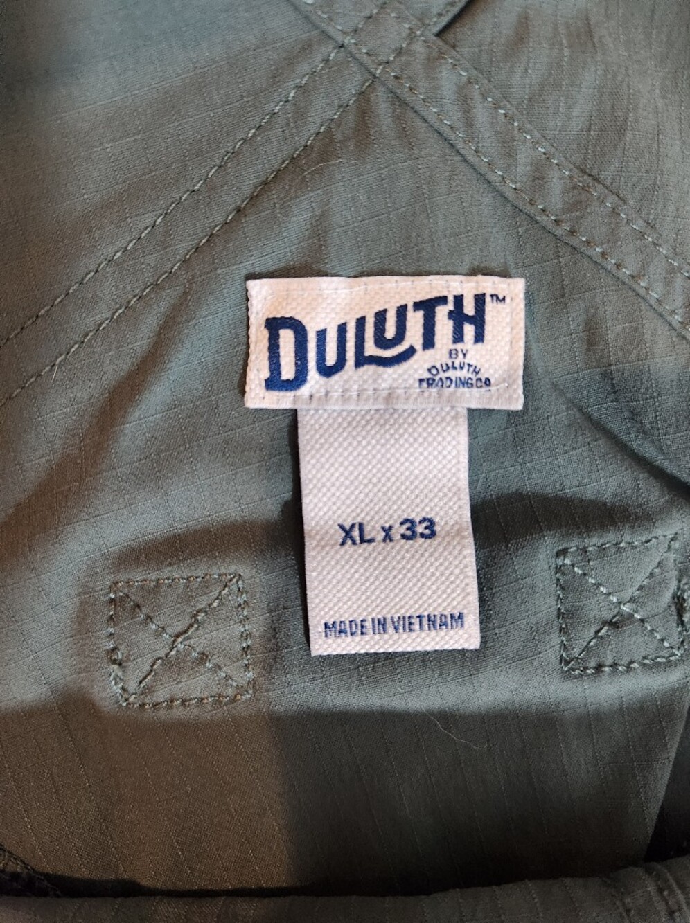 Duluth Trading Co Green Women's Gardening Heritage Overalls XL 33" Utility - Picture 9 of 11